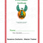 Sample CPD Certificate